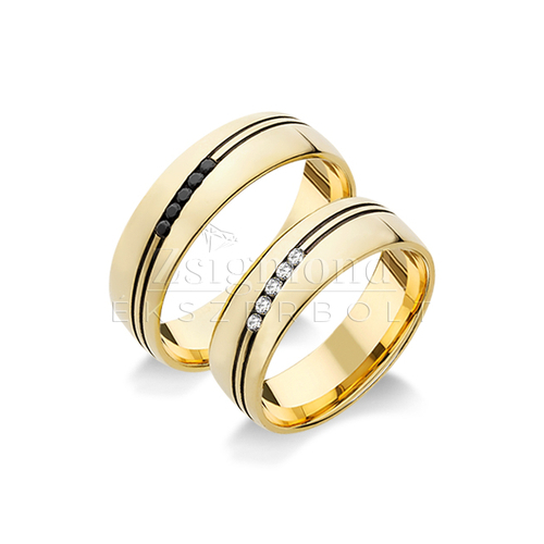 14 karátos arany karikagyűrű A655