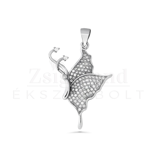 Ezüst pillangó medál (AG13793)