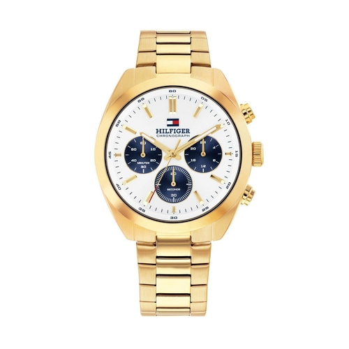 divatos, arany színű férfi tommy hilfiger óra