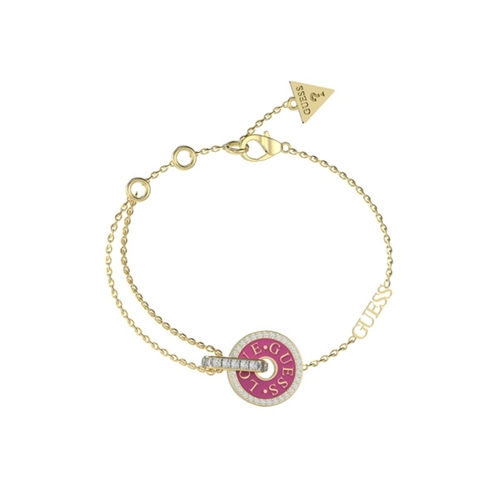 guess pink színű karkötő JUBB04078JWYGFCS