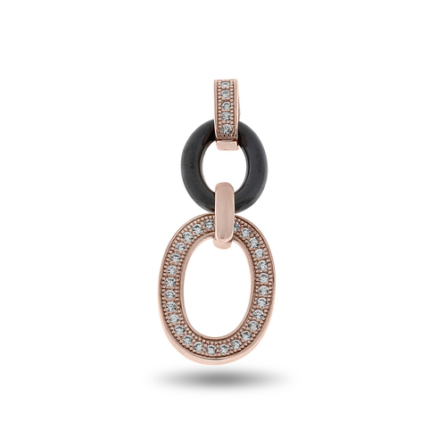 Ezüst medál kerámiával (AG8409)