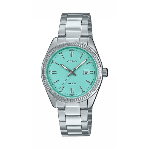 türkiz számlapos casio óra LTP-1302PD-2A2VEF
