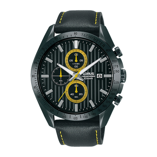 sportos fekete lorus óra RM309HX9