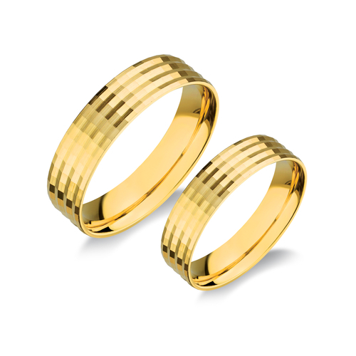 14 karátos arany karikagyűrű H4510/S