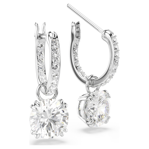 swarovski karika fülbevaló levehető dísszel