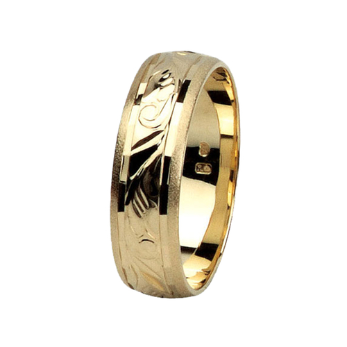 14 karátos arany karikagyűrű V802