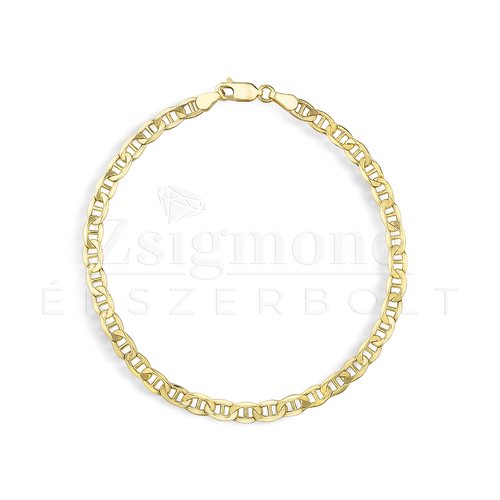 14 karátos arany férfi gucci karlánc