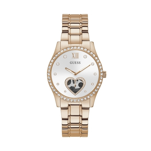 guess be loved női óra, rozé, GW0380L3