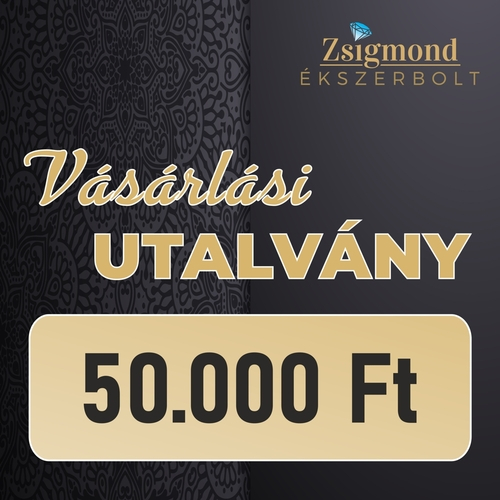Vásárlási utalvány 50.000 Ft értékben