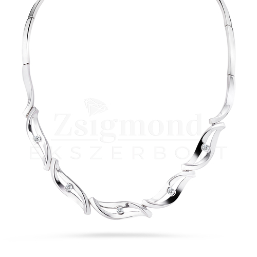 925 ezüst köves nyakék