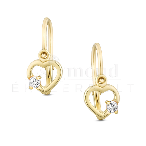 14 karátos arany gyerek fülbevaló (AU13657)