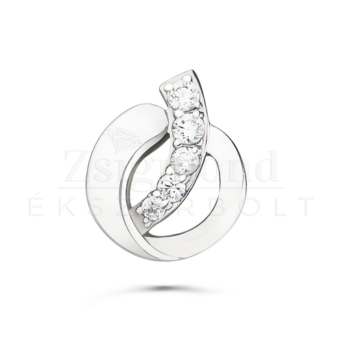 925 ezüst cirkónia köves medál