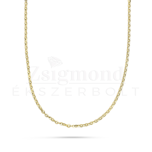 sárga arany anker lánc