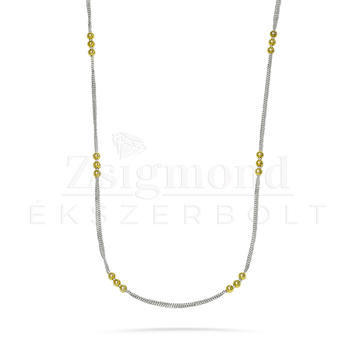 aranyozott ezüst lánc