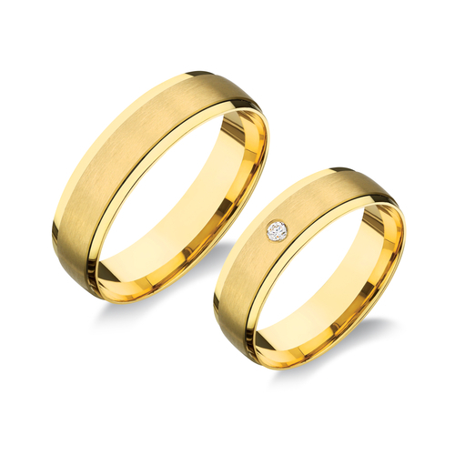 14 karátos arany karikagyűrű H640/S