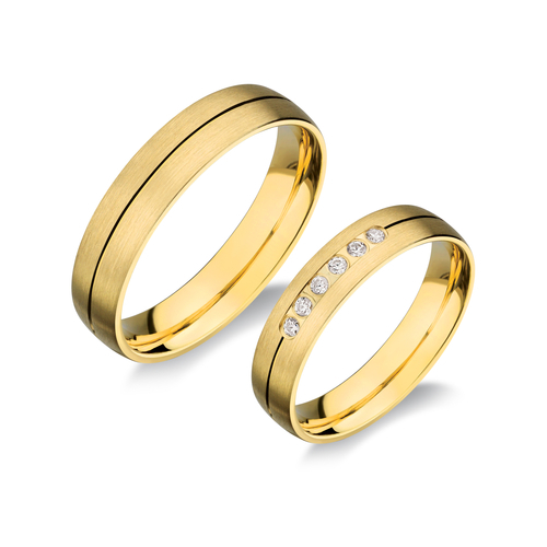 14 karátos arany karikagyűrű H543/S