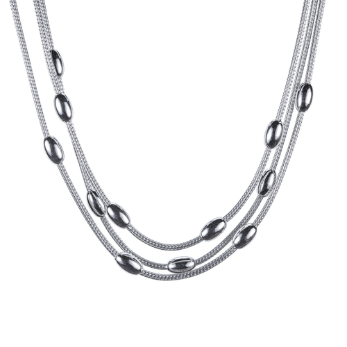 Ezüst nyaklánc - 42 cm / 2 mm (AG836)