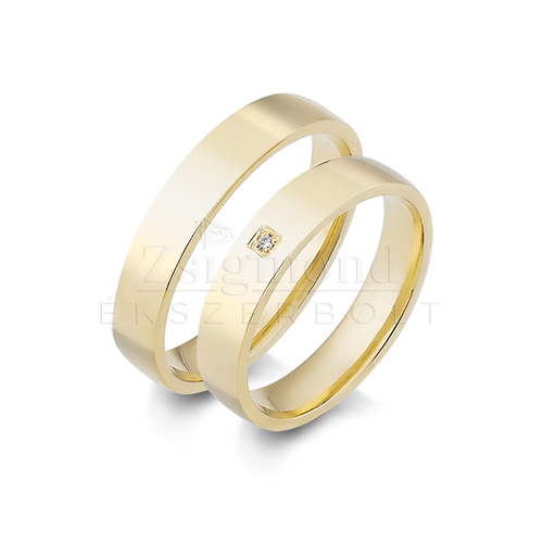 14 karátos arany karikagyűrű V411/S