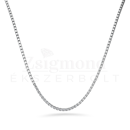 Ezüst velencei kocka nyaklánc - 55 cm / 2,5 mm (AG27030)