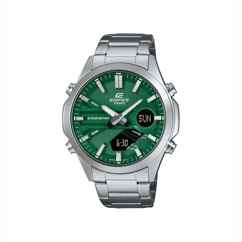 ana digi edifice casio zöld számlappal