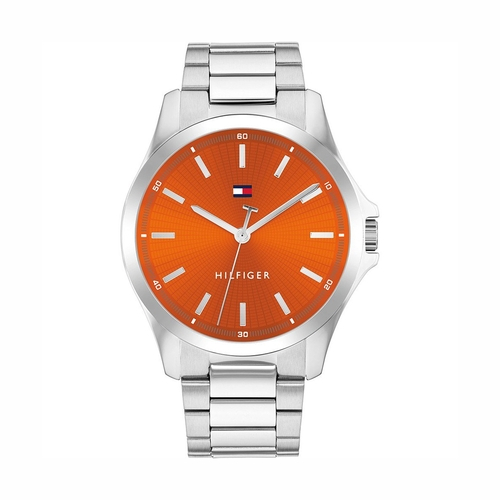 narancssárga számlapos tomy hilfiger óra
