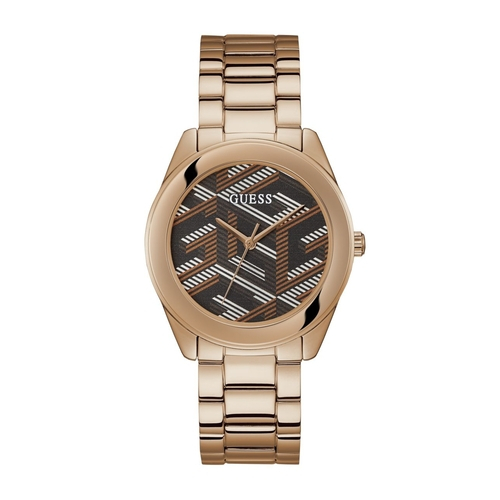 guess cubed rose gold női óra, GW0607L3
