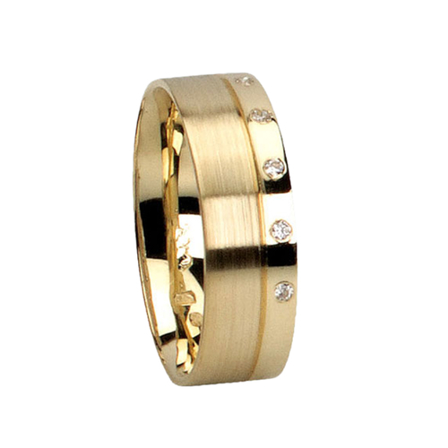 14 karátos arany karikagyűrű E532S