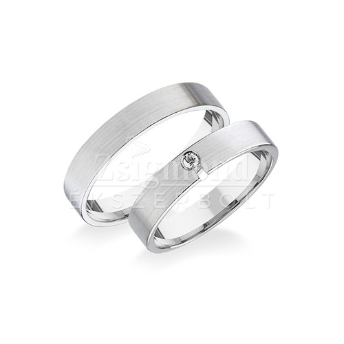 14 karátos fehérarany karikagyűrű RA405F