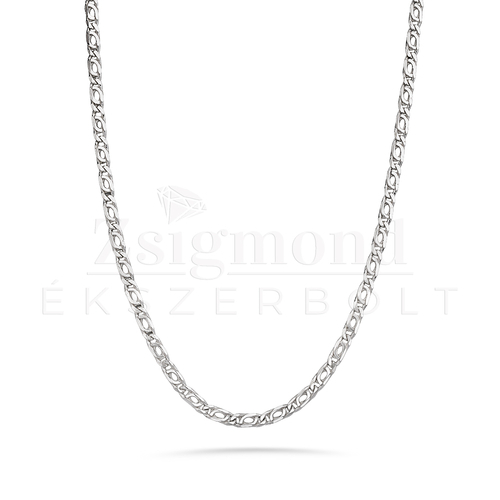 Ezüst tömör férfi Charles lánc - 50 cm / 3 mm (AG30505)