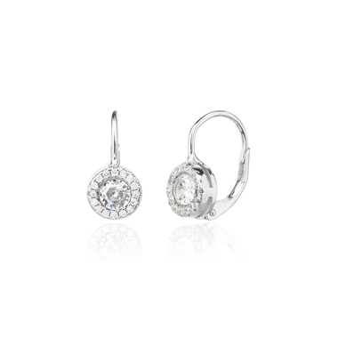 925 EZÜST KÖVES GYEREK FÜLBEVALÓ