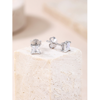 Ezüst fülbevaló - 5 x 5 mm (AG30354)