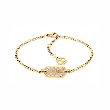 arany színű köves női karkötő