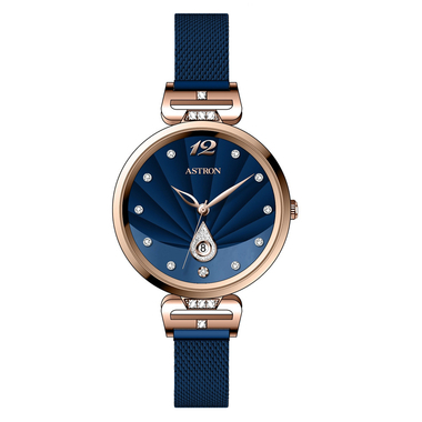 kék színű női óra, astron 8038-2