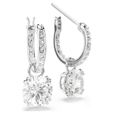 swarovski karika fülbevaló levehető dísszel