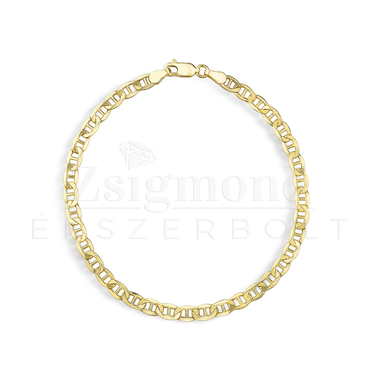 14 karátos arany férfi gucci karlánc