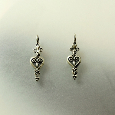 Magos Istenfalevél fülbevaló