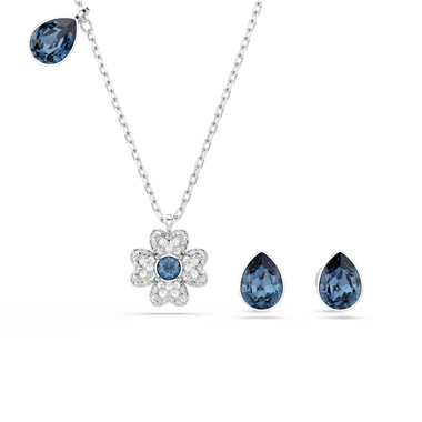 kék köves swarovski ékszer szett 5734546