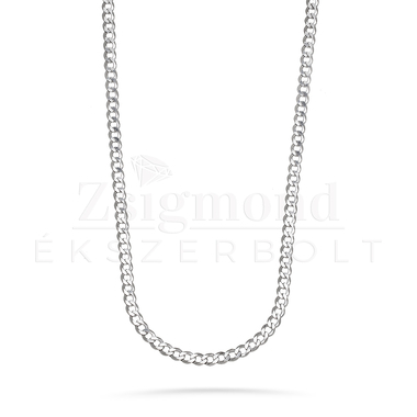 925 ezüst tömör férfi panzer lánc