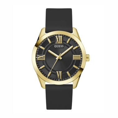 fekete-arany guess férfi óra