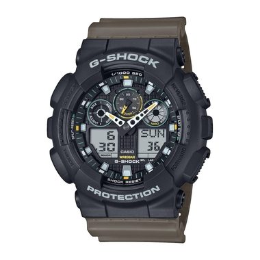 terepzöld színű férfi g-shock óra
