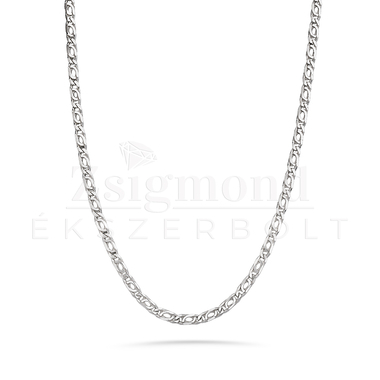 Ezüst tömör férfi Charles lánc - 50 cm / 3 mm (AG30505)